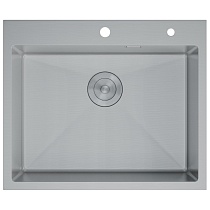 Кухонная мойка D&K 60 см DKS604504 сатин