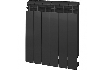 Биметаллический радиатор Global STYLE PLUS 500 4 секции, боковое подключение RG008UNRAQDCH6