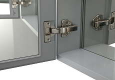Зеркальный шкаф Aquatek 76x66 см хром AQ7808-MC