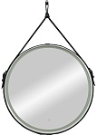 Зеркало Континент Millenium Black LED 65x65 см с подсветкой, прямым подключением ЗЛП2812