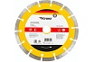 Диск алмазный отрезной сегментный (180x22.2x2.2x10 мм) Kranz KR-90-0103