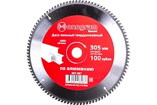 Диск пильный твердосплавный Special (305х30/25.4 мм; 100 зубов) MONOGRAM 087-287