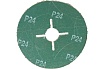 Круг шлифовальный ПРОФИ фибровый (5 шт; 115х22 мм; P24) для УШМ Зубр 35585-115-024