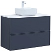 Мебель для ванной Aquanet Арт 100 см со столешницей, маренго