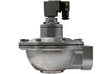 Импульсный электромагнитный клапан для рукавных фильтров ArTorq IK50R.24DC мембранного типа, резьбовой, диафрагма NBR