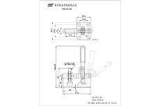 Механический зажим HAO SHOU HS-101-ASS