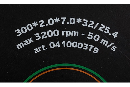 Диск алмазный сплошной по граниту LINE DISC (300х32/25.4 мм) TECH-NICK 41000379