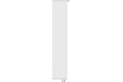 Радиатор КЗТО Соло В нижнее подключение, правое 1/2" 1 - 1750 - 8