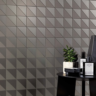 Плитка Atlas Concorde Arkshade Deep Grey Mosaico Flag 30,5x30,5 см, 9AFG