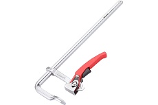 Цельнометаллическая струбцина REKON RF03-400-100 c храповиком 58112