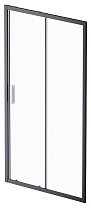 Душевая дверь Am.Pm Gem 110x195 прозрачное стекло, черный