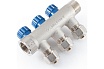Коллектор с регулировочными вентилями PROFACTOR в/н 3/4" х 3 вых 16 цанга PF MVP 268.3C