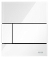 Кнопка смыва для писсуара TECE Square 9242800 стекло, белый