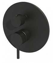 Смеситель для душа Paffoni Light LIG018NO черный матовый