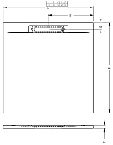 Поддон для душа Riho Isola 120x90 антрацит