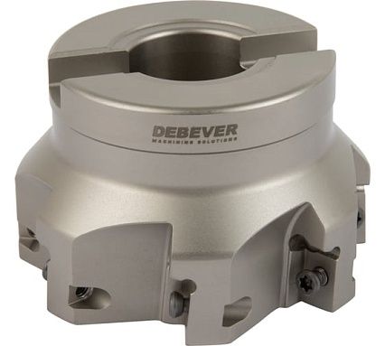 Корпус фрезы для обработки уступа и торца Standard D=80 мм, d пос=27 мм, 90°, 7 зубьев Debever Machining Solutions DB-S-SP290A27D080Z07AP16