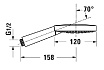 Ручной душ Duravit UV0650011000, 120 мм