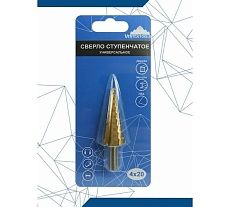 Сверло по металлу ступенчатое 4-20 мм Vertextools 4-20