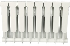 Биметаллический радиатор Rommer Profi BM 350 BI350-80-80-130 8 секций RAL9016 86631