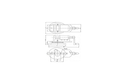 Станочные прецизионные тиски WILTON MMV/SP-50 WI11708EU 50х50