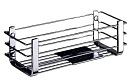 Полка Colombo Angolari B9632.HPS1 нержавеющая сталь