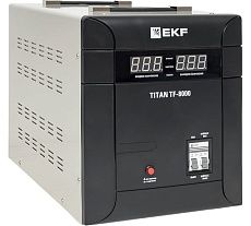 Электронный стабилизатор напряжения EKF TITAN -TF-8000 напольного исполнения stab-TF-8000