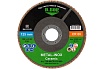Круг лепестковый торцевой D.BOR METAL-INOX CR80P, F29, 125x22.23 мм D-F29-MI-CR-125-080