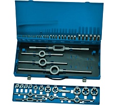 Набор резьбонарезного инструмента ZIRA № 6031 HSS, 54 предмета ZI-450125