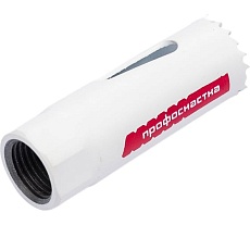 Коронка биметаллическая мелкий зуб (17 мм, 38 мм, HSSE, М42) №304 Профоснастка 80102004