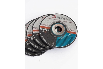 Диск шлифовальный 125x6х22 мм, 100 шт Flex Geka 100125622