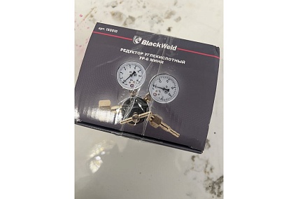 Редуктор углекислотный УР-6 МИНИ (металлический корпус) BlackWeld 150010