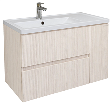 Тумба с раковиной Grossman Юнит 80 см кадена лайт