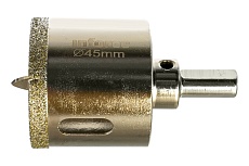 Коронка алмазная по стеклу и керамике (45 мм; 30 мм) Inforce 11-01-074