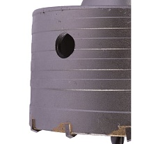 Коронка по кирпичу, камню, бетону 90 мм, М22, SDS-plus для перфоратора DERZHI 8306-013