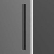 Душевая дверь Vincea Soft VDS-3SO110CLGM 110x195 вороненая сталь, прозрачное