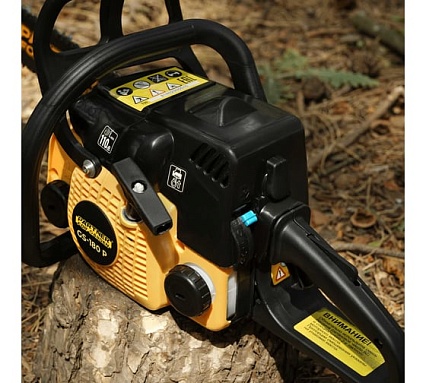 Бензопила Partner For Garden GS-180 / GS-180 P (бензиновая 1.5 л.с, мощность 2 кВт, объем двигателя 49,3 см3 , длина шины 16" - 40 см) ШК 5581