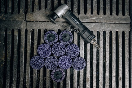 Диск быстросменный на винтовом креплении CD QD-R, D=50 мм, Purple Abraforce AFQDCDR5000PUR