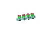 Регулируемый коллектор с 4 отводами FAR 3/4" М24х19 FK 3855 C34