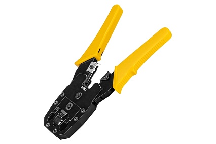 Обжимные клещи (кримпер) Deli DL2468c 8p(RJ-45), 6p(RJ-14 и RJ-12), 4p(RJ-9) 200 мм 134968