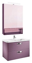 Зеркальный шкаф Roca Gap 70 см, фиолетовый