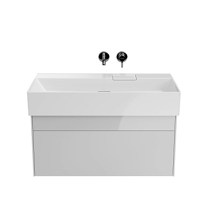Мебель для ванной Kerama Marazzi Logica 90 см 2 ящика, белоснежный