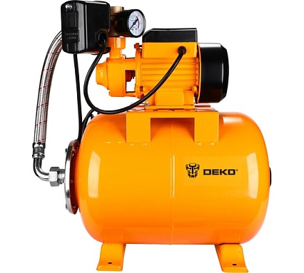 Насосная станция Deko DKJP450 PLUS, 450 Вт, 45 л/мин, 24 л 076-0530