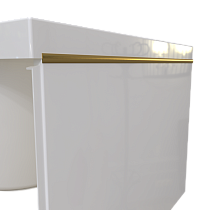 Декоративный молдинг Радомир Патрисия на торцевую панель 175x75 золото 1-222-3-0-0-330