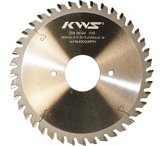 Диск пильный подрезной KWS 200*50*4.3-5.3/3.2*40Т W K5 02050-200504353040W