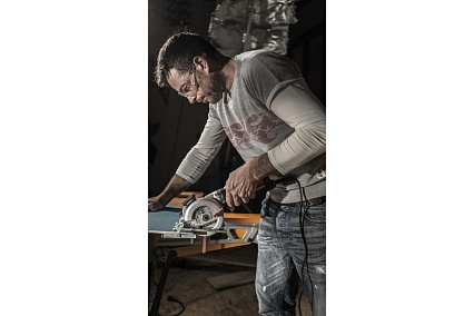 Дисковая электрическая пила Worx 710Вт, 120 мм, кейс, WX427