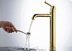 Смеситель для раковины Aquatek Классик AQ1504PG полированное золото