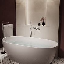 Смеситель для ванны Vincea Villa VTFW-1VL1CH хром