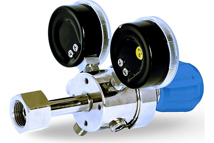 Регулятор давления 4 бар, G3/4", никелированная латунь A-Flow RPB4CP-RD-4-G-HOS