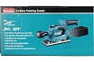 Вибрационная шлифмашина Makita LXT, BL, 18 В, XPT, 93x228 мм, 4000-12000 об/мин, ампл. 2.0 мм, 1.5 кг, кор., пылесборник, зажим, без аккум. и ЗУ DBO380Z