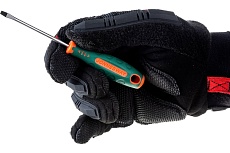 Стержневая шлицевая отвертка Jonnesway Anti-Slip Grip SL3.0х60 мм 46118 D71S360